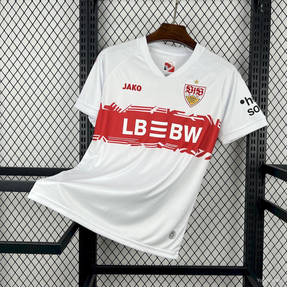 Camiseta de fútbol Stuttgart 2025/26 LOCAL MANGA CORTA VERSION FAN